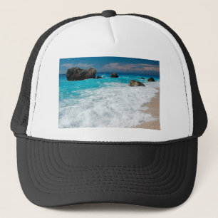 Gorra De Camionero Hermoso navegante acuático Aloha Boda hawaiano