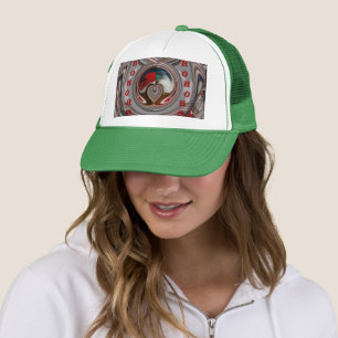Gorra De Camionero Hermosos Navidades Corazón de colores de temporada