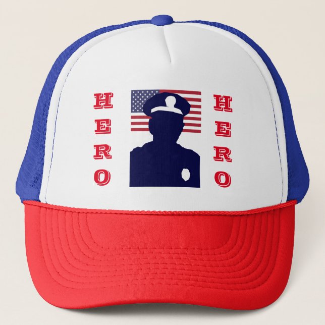 GORRA DE CAMIONERO HERO COP (Anverso)