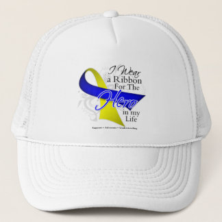 Gorra De Camionero Héroe de la cinta de Síndrome de Down en mi vida