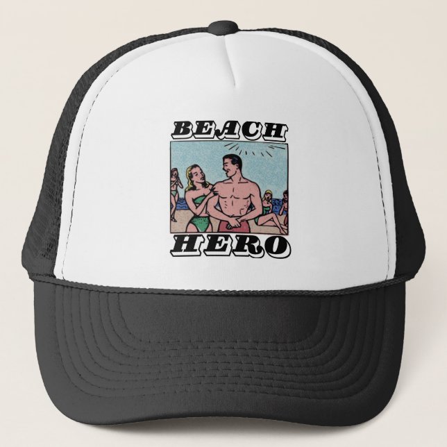 Gorra De Camionero Héroe de playa (Anverso)