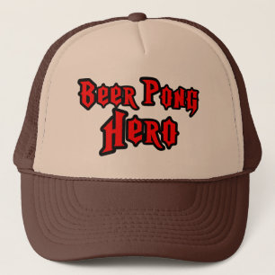 Gorra De Camionero Héroe de Pong de la cerveza