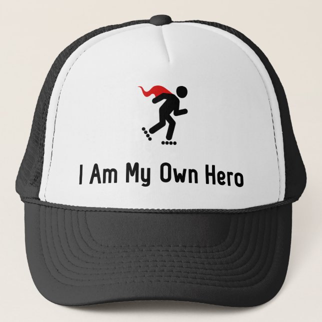 Gorra De Camionero Héroe de Rollerblading (Anverso)