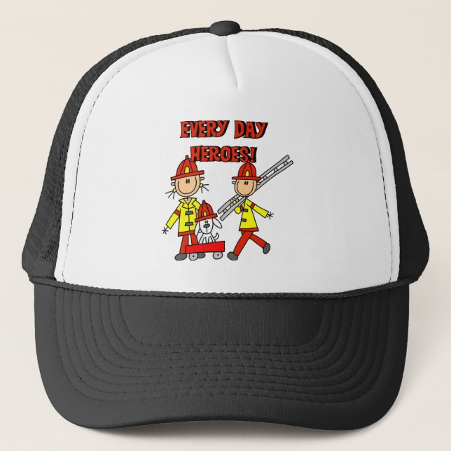 Gorra De Camionero Héroes Bomberos (Anverso)