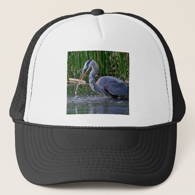 Gorra De Camionero Heron Splash (Anverso)