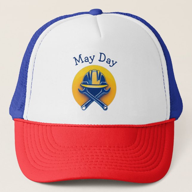 Gorra De Camionero Herramientas de May Day (Anverso)