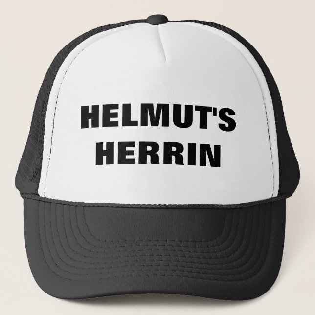 GORRA DE CAMIONERO HERRIN DE HELMUT (Anverso)