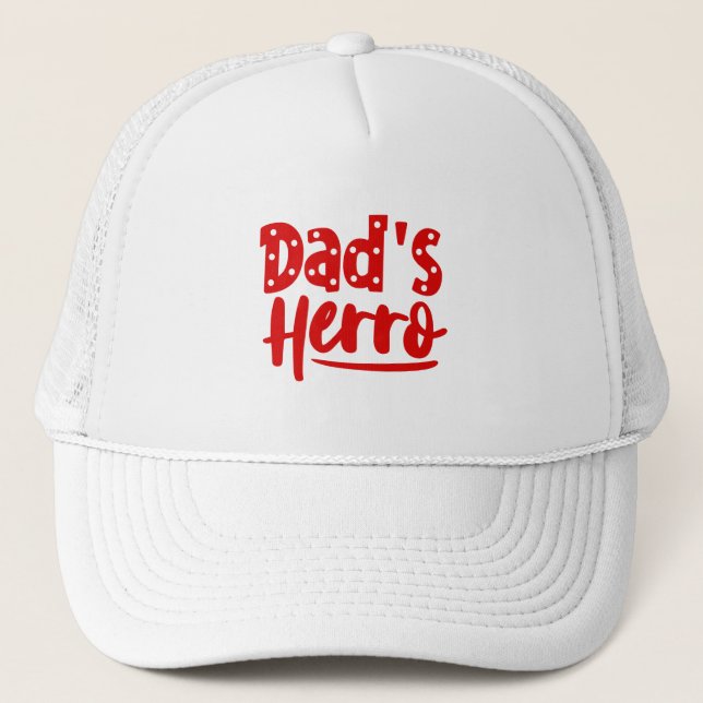 Gorra De Camionero Herro de papá (Anverso)