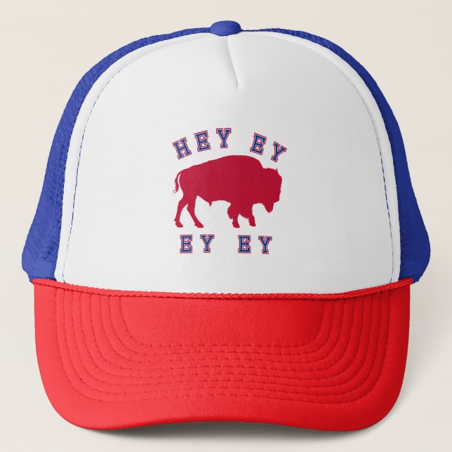 Gorra De Camionero Hey Ey Ey Ey Let's Go Buffalo Shout Song (Anverso)