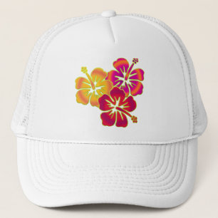 Gorra De Camionero hibisco trio