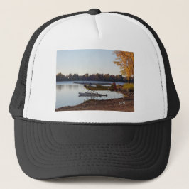 Gorra De Camionero Hidroavión por el lago