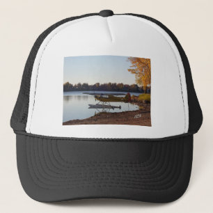 Gorra De Camionero Hidroavión por el lago