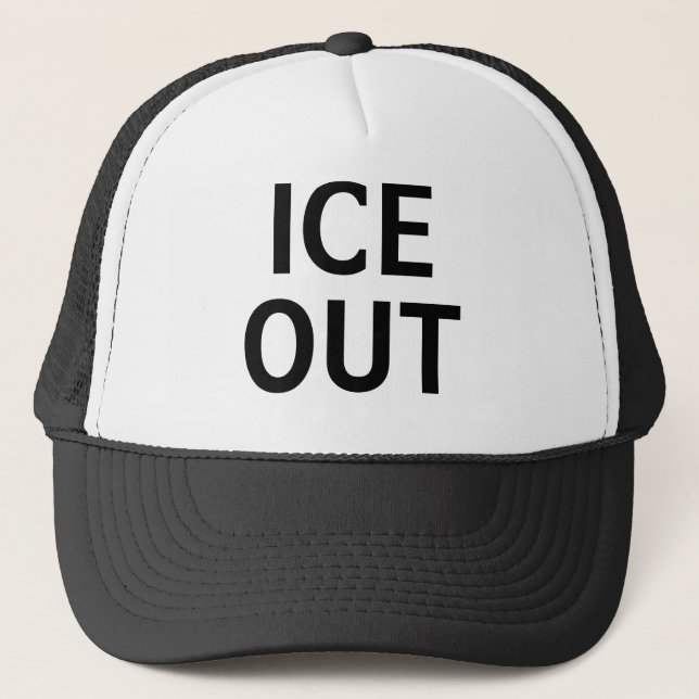 Gorra De Camionero Hielo Afuera (Anverso)