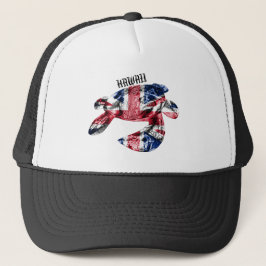 Gorra De Camionero HIFlag tribal hawaiano