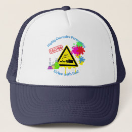 Gorra De Camionero Highly Corrosive Personality Class 8 ADR Trucker
