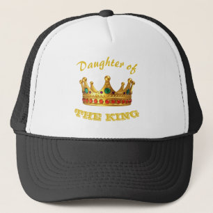 Gorra De Camionero Hija de la camiseta del rey