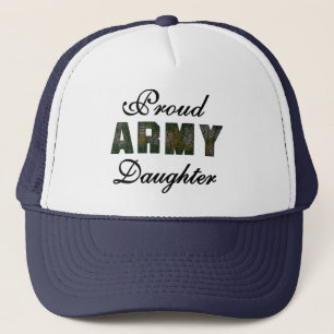 Gorra De Camionero Hija orgullosa del ejército