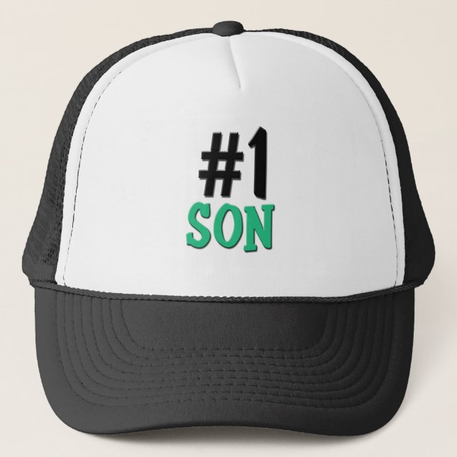 Gorra De Camionero Hijo del número 1 (Anverso)