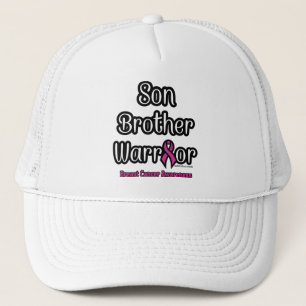 Gorra De Camionero Hijo hermano Guerrero... Cáncer de mama