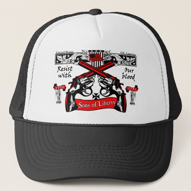Gorra De Camionero ¡Hijos de la libertad! (Anverso)