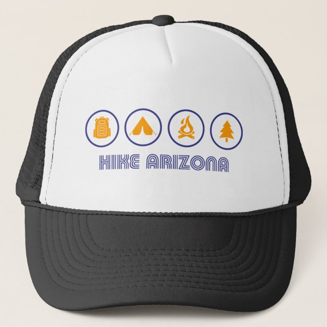 Gorra De Camionero Hike Arizona (Anverso)