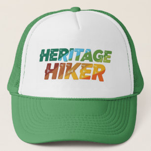 Gorra De Camionero Hiker de patrimonio , camiseta