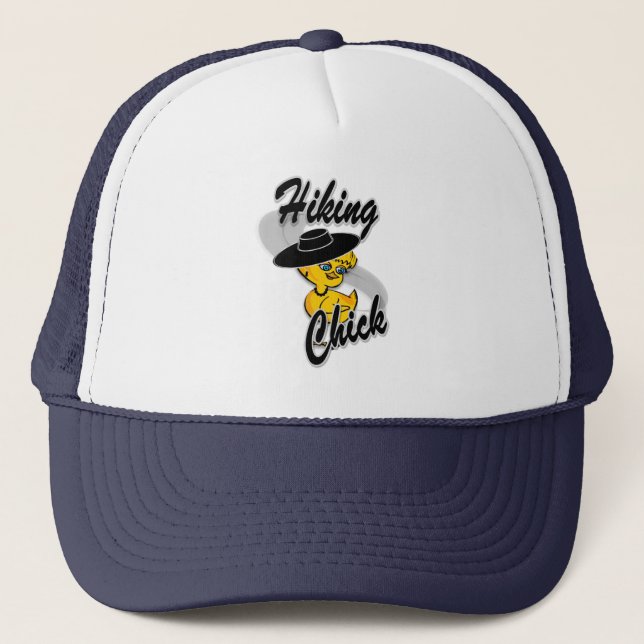 Gorra De Camionero Hiking Chick #4 (Anverso)