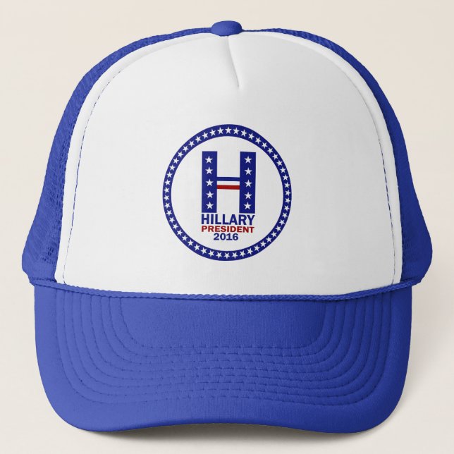 Gorra De Camionero Hillary Clinton 2016 (Anverso)
