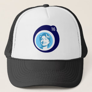 Gorra De Camionero hillary clinton burbuja azul