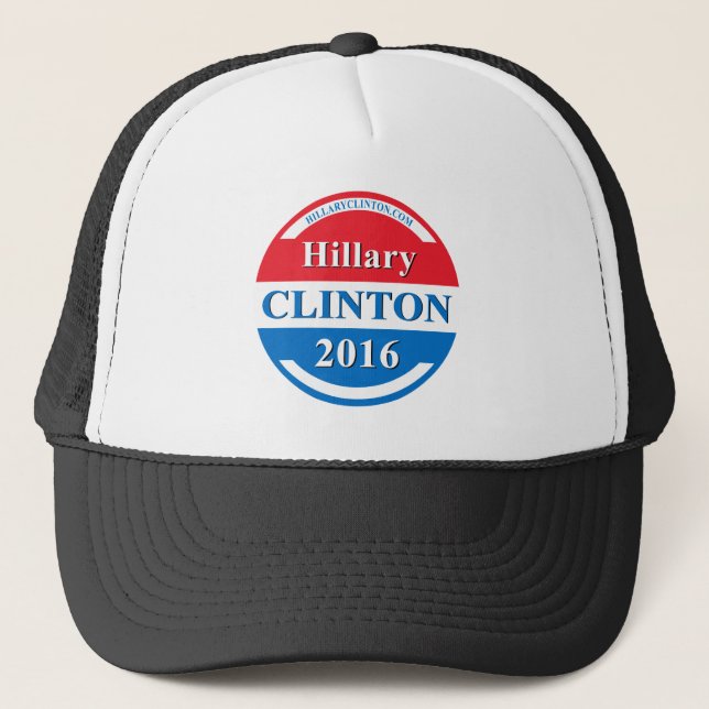 Gorra De Camionero Hillary Clinton para el presidente 2016 (Anverso)