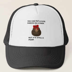 Gorra De Camionero Hillary Poop