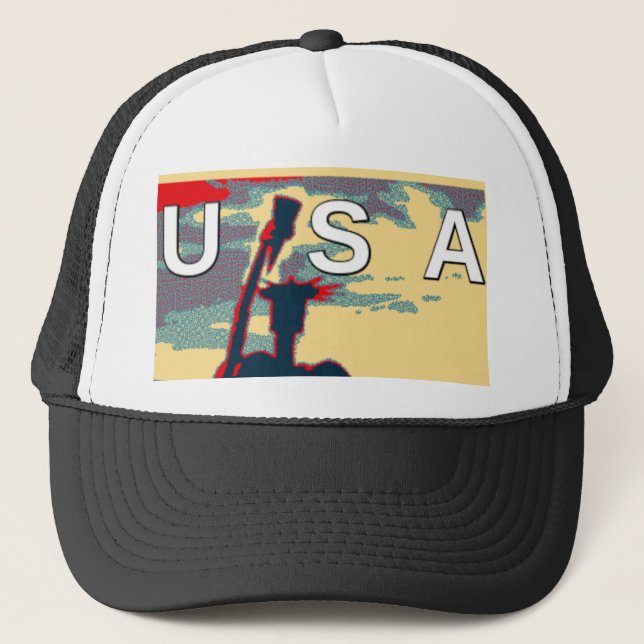Gorra De Camionero Hillary USA somos más fuertes juntos (Anverso)