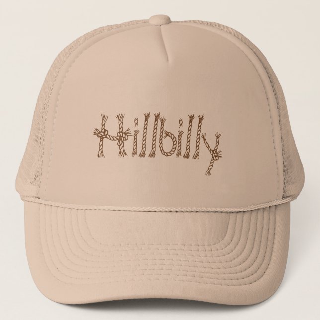 Gorra De Camionero Hillbilly (Anverso)