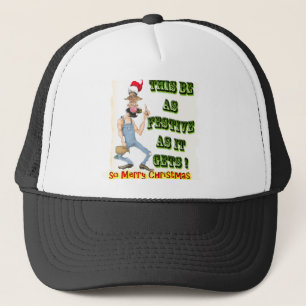 Gorra De Camionero Hillbilly Festive a medida que llega