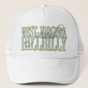Gorra De Camionero Hillbilly orgulloso de Virginia Occidental