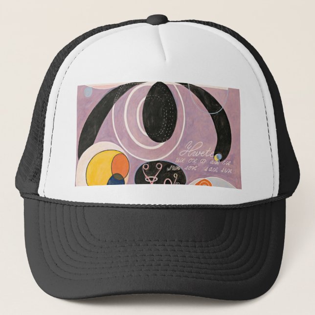 Gorra De Camionero Hilma af Klint La Diez Mayor Nº 6 (Anverso)
