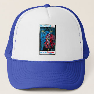 GORRA DE CAMIONERO HILO AZUL