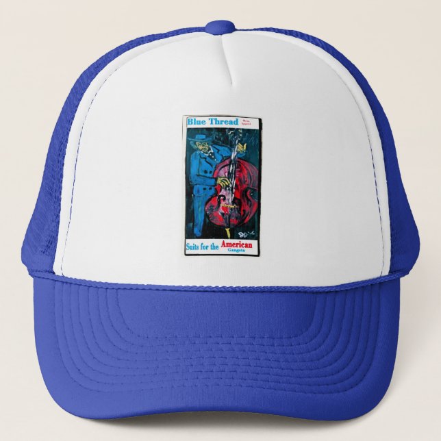 GORRA DE CAMIONERO HILO AZUL (Anverso)