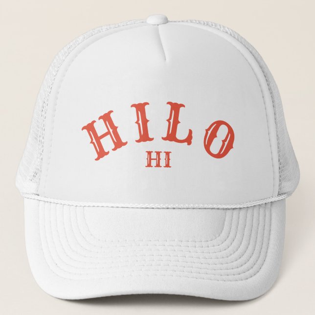 Gorra De Camionero Hilo, Hawai (Anverso)