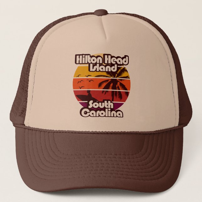 Gorra De Camionero Hilton Head Island South Carolina (Anverso)