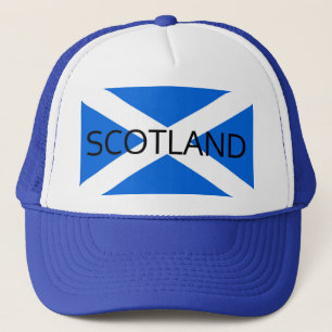 Gorra De Camionero Hincha escocesa de bandera escocesa
