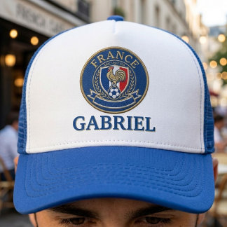 Gorra De Camionero Hinchas de Fútbol con Nombre Personalizado Cresta 