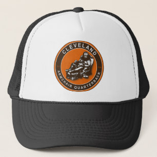 Gorra De Camionero Hinchas del Sillón Cuarterback de Cleveland