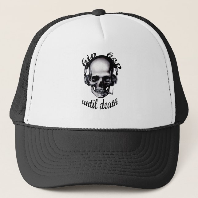 Gorra De Camionero Hip Hop hasta muerte (Anverso)