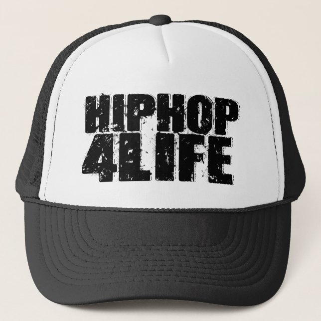 Gorra De Camionero Hip Hop por Vida (Anverso)