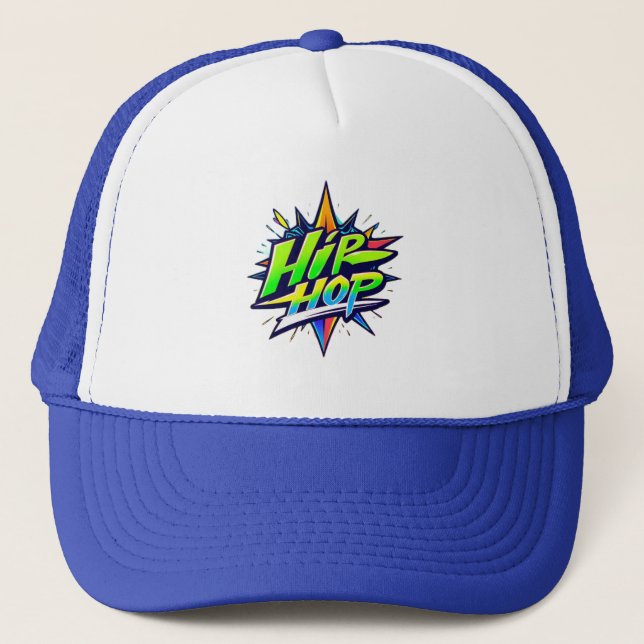 Gorra De Camionero „Hip-Hop Vibes – Stimme der Straße“ (Anverso)