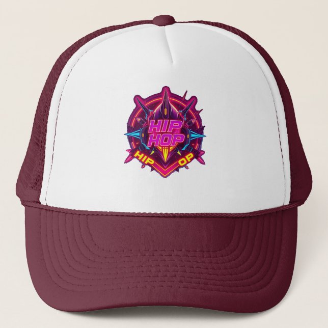Gorra De Camionero „Hip-Hop Vibes – Stimme der Straße“ (Anverso)