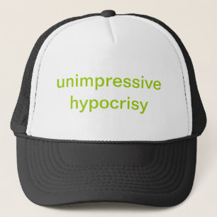 Gorra De Camionero hipocresía poco impresionante