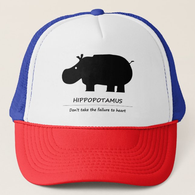 Gorra De Camionero Hipopótamo (Anverso)