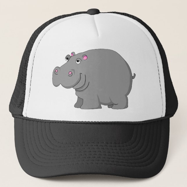Gorra De Camionero hipopótamo (Anverso)